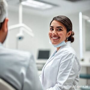 د. ريم شهاب في عيادتها الحديثة، تستقبل المرضى بابتسامة وثقة في قلب الرياض.