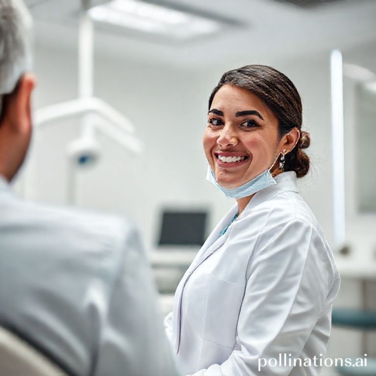 د. ريم شهاب في عيادتها الحديثة، تستقبل المرضى بابتسامة وثقة في قلب الرياض.