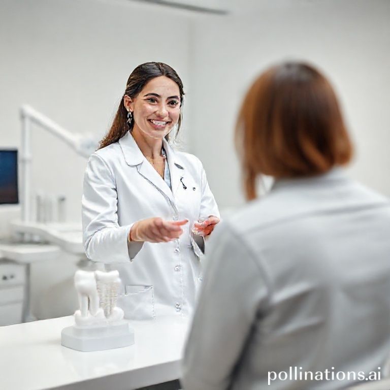 د. ريم شهاب تشرح أنواع زراعة الأسنان باستخدام نموذج ثلاثي الأبعاد لابتسامة صحية دائمة في عيادتها بالرياض.