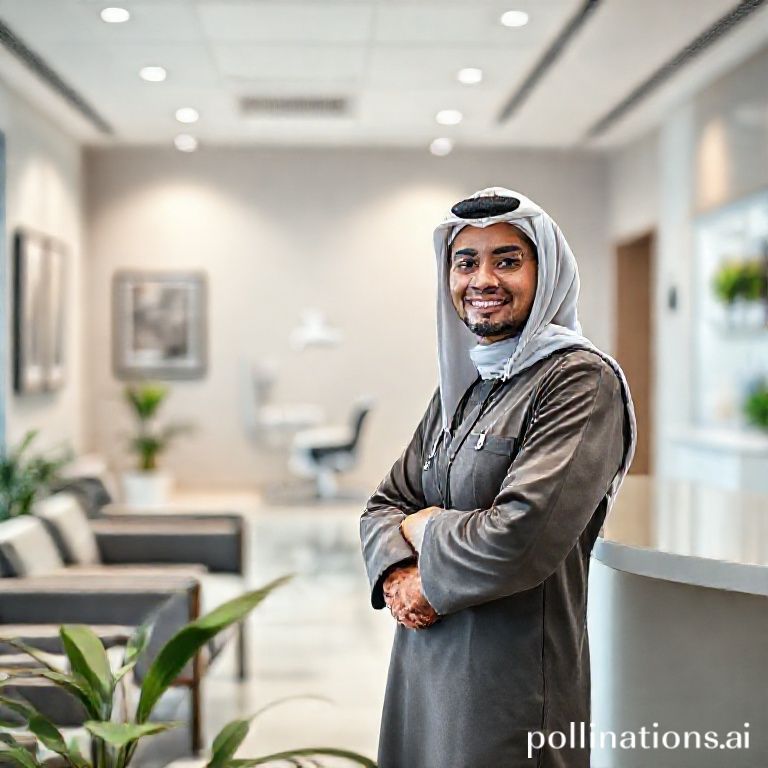 منظر داخلي أنيق وعصري لعيادة أسنان في السعودية يعكس الاحترافية والراحة للمرضى.