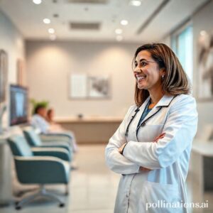 دكتورة أسنان سعودية تستقبل المرضى في عيادة أسنان حديثة في الطائف