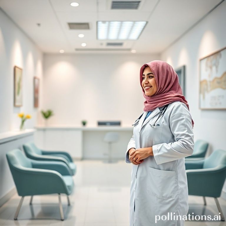 د. ريم شهاب ترحب بمريض في عيادتها الحديثة لطب الأسنان