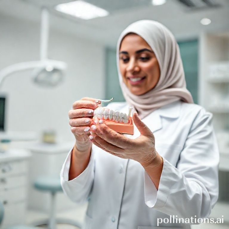 دكتورة ريم شهاب تشرح طريقة تنظيف الأسنان الصحيحة باستخدام نموذج أسنان