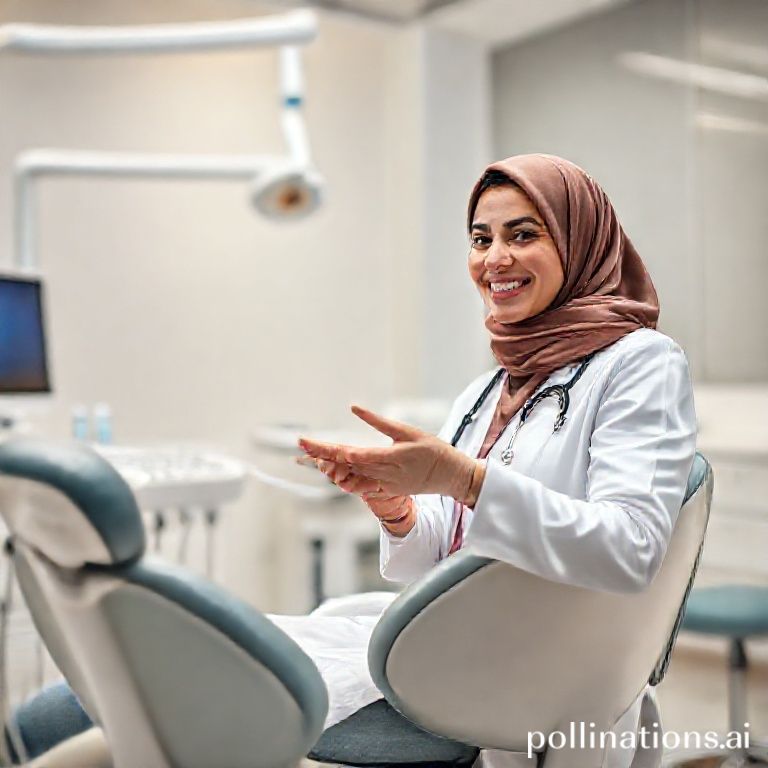 د. ريم شهاب في عيادتها بالقنفذة، تقدم رعاية أسنان متقدمة ومبتكرة بابتسامة وثقة.