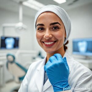 الدكتورة ريم شهاب في عيادتها المتطورة لزراعة الأسنان