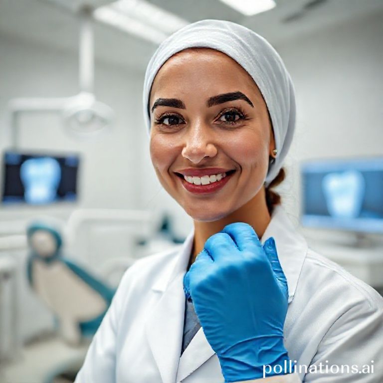 الدكتورة ريم شهاب في عيادتها المتطورة لزراعة الأسنان