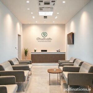 صورة لغرفة انتظار عيادة د. ريم شهاب للأسنان في الرياض، تعكس النظافة والراحة والتصميم العصري.