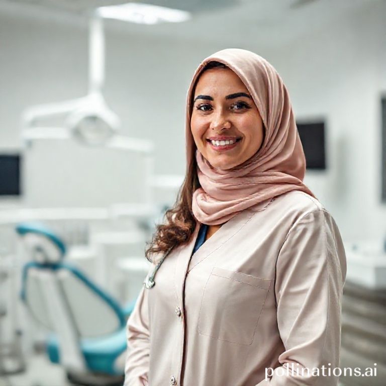 الدكتورة ريم شهاب تبتسم في عيادتها المتطورة بالقنفذة